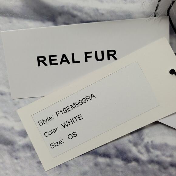 NWT Adrienne Landau Velvet Band White Earmuffs - Picture 9 of 14